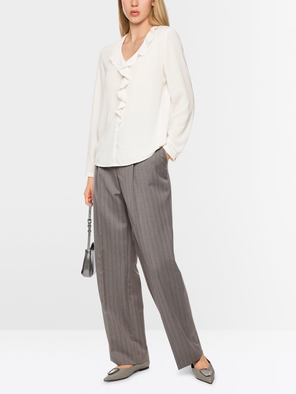 Blouse à volants « Rethink Together »