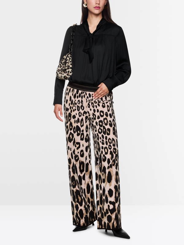 Pantalon large WELKOM taille haute