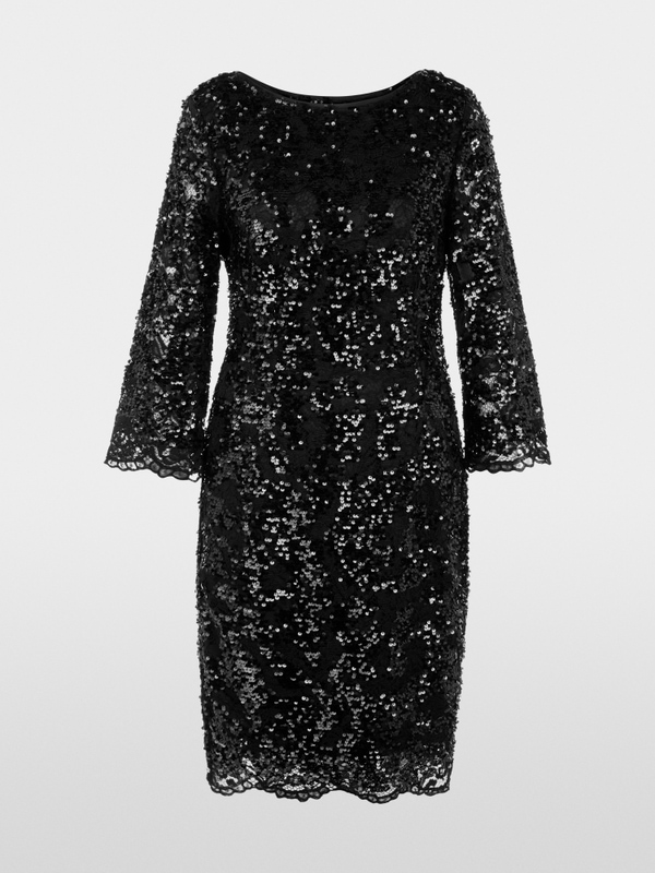 Robe en dentelle chatoyante