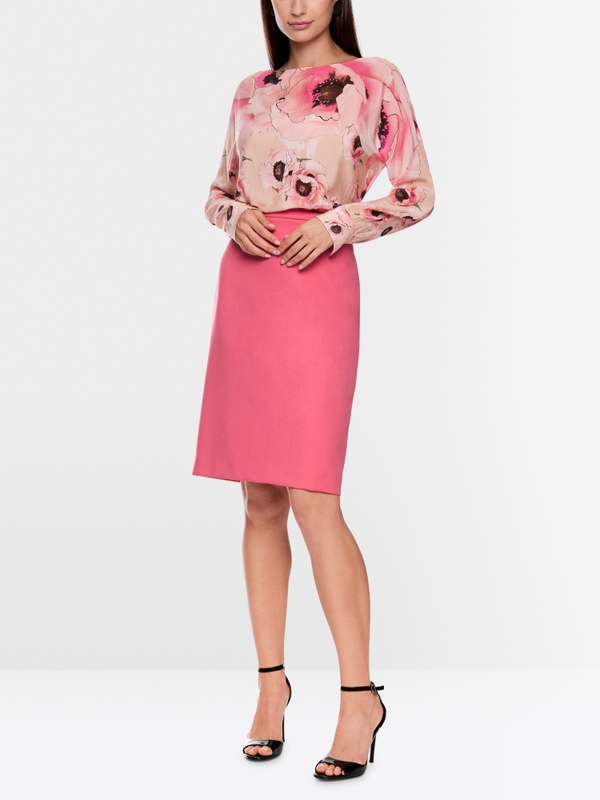 Lockere Viskose-Bluse
