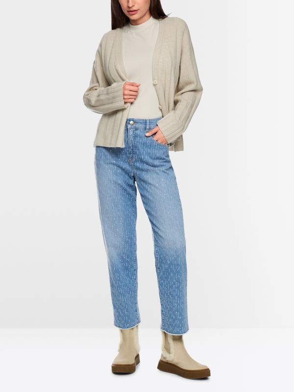 Jeans ROHA in Bouclé-Optik