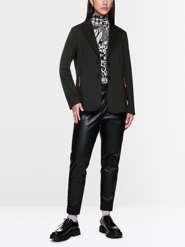 Blazer sportif effet résille