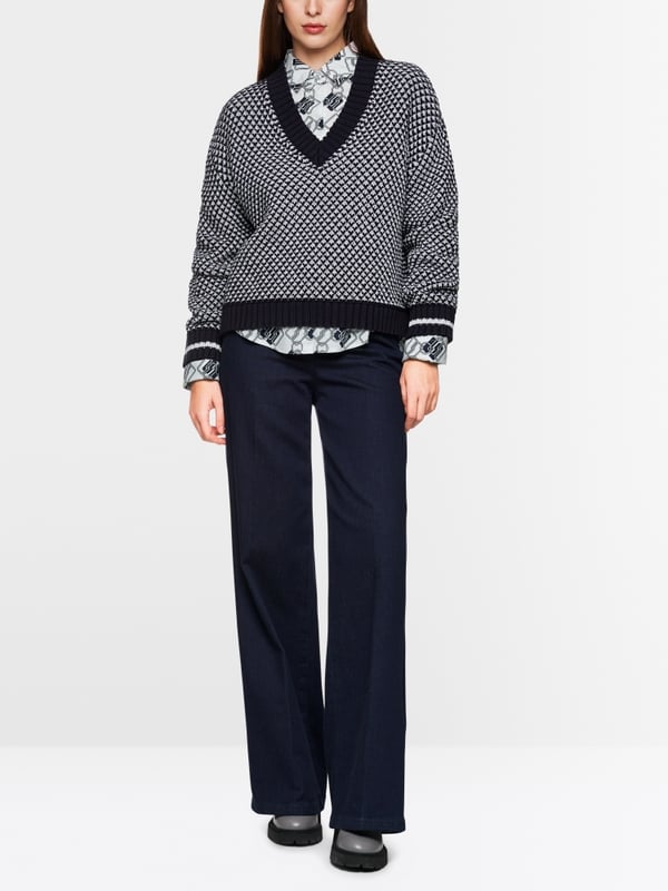 Knitted in Germany short jumper