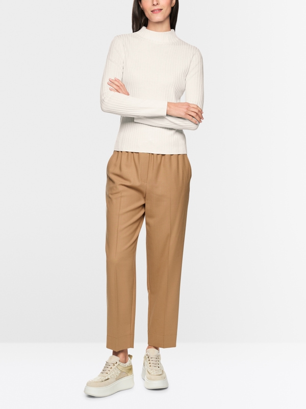 Feinripp-Pullover "Rethink Together"