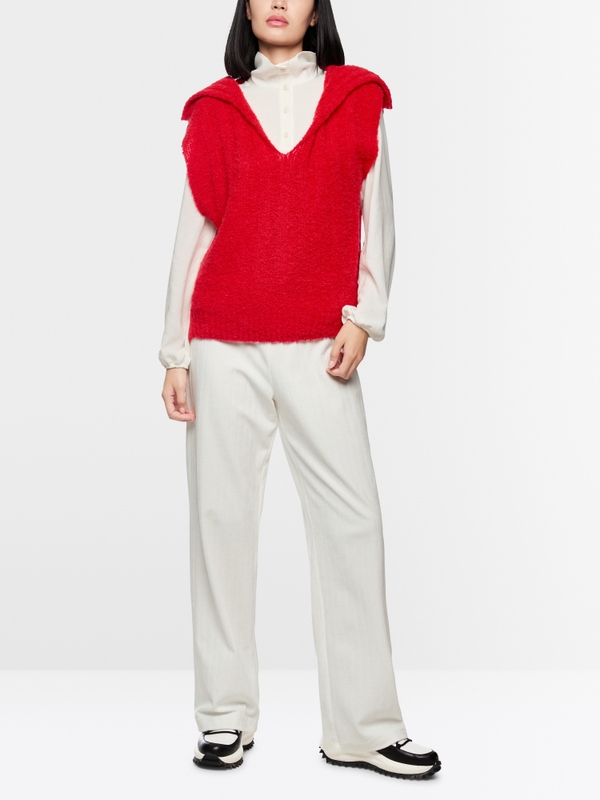 Spencer met kraag – Knitted in Germany