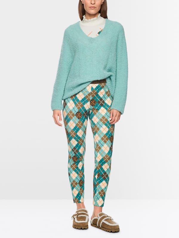 Tight 7/8 SOFIA trousers with waistband