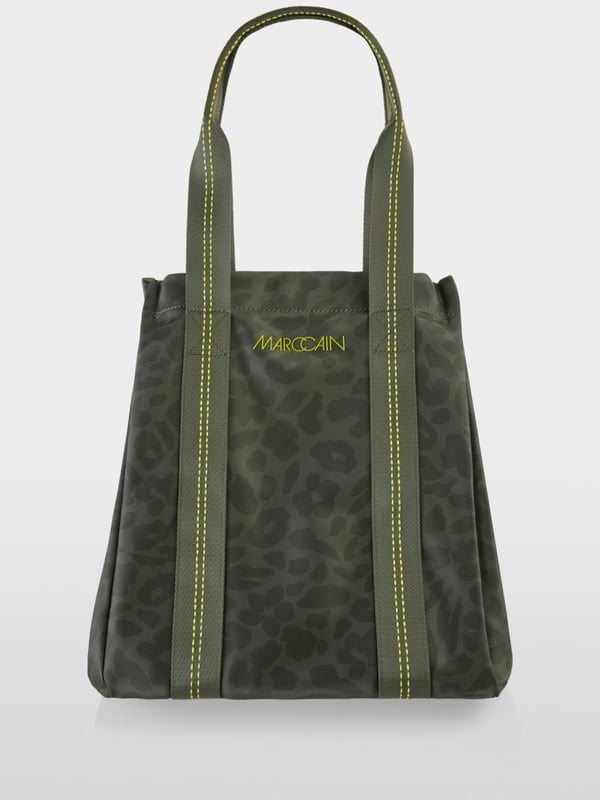 Sac cabas léopard avec compartiments intérieurs