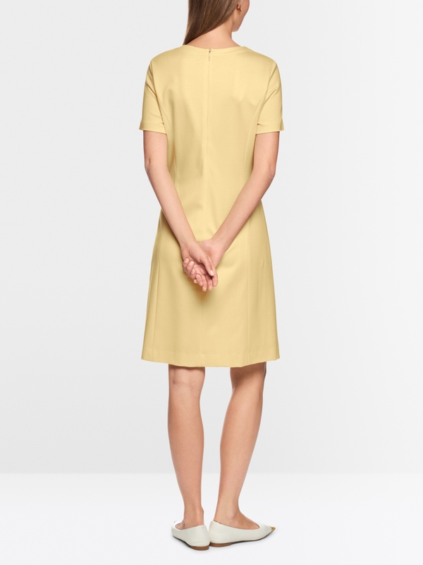 Jurk van viscose-stretch