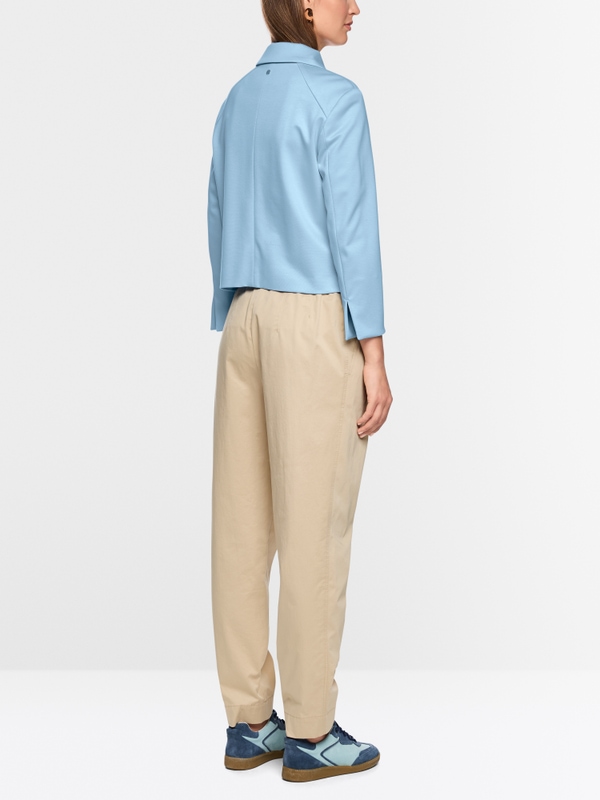 Veste courte avec col Kent