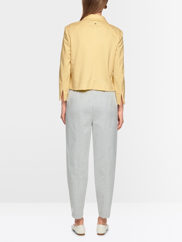 Veste courte avec col Kent