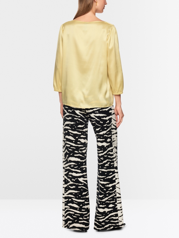 Polo en coton côtelé uni