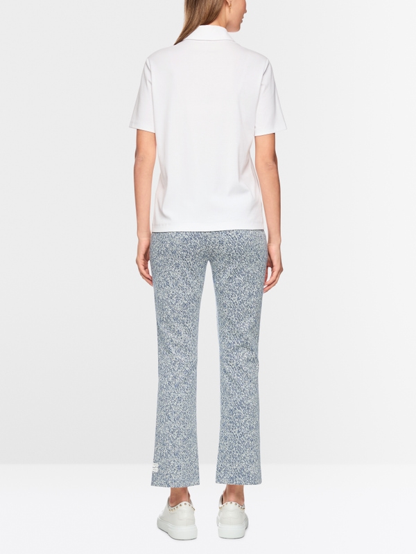 Polo en coton stretch