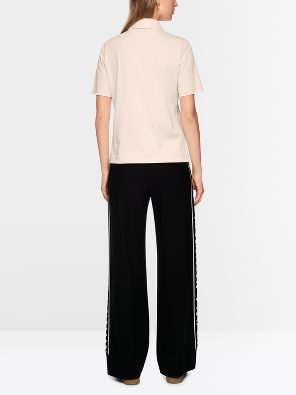 Poloshirt aus Baumwollstretch