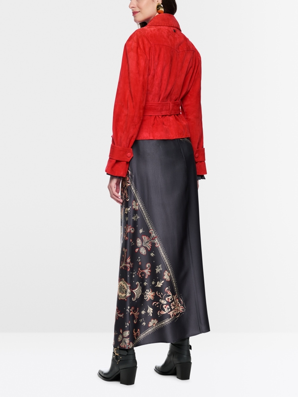 Echtlederjacke "Rethink Together"