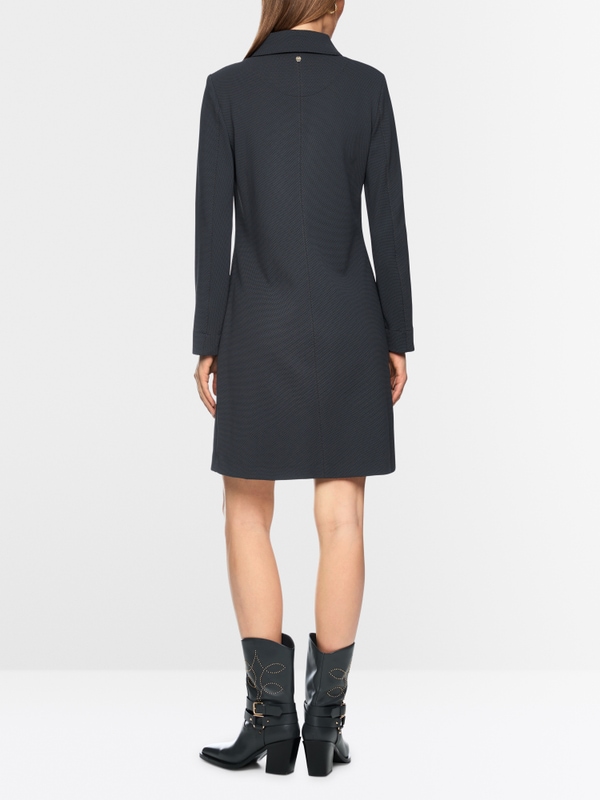 Textured stretch dress