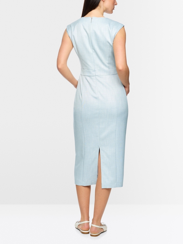 Elegant midi shift dress