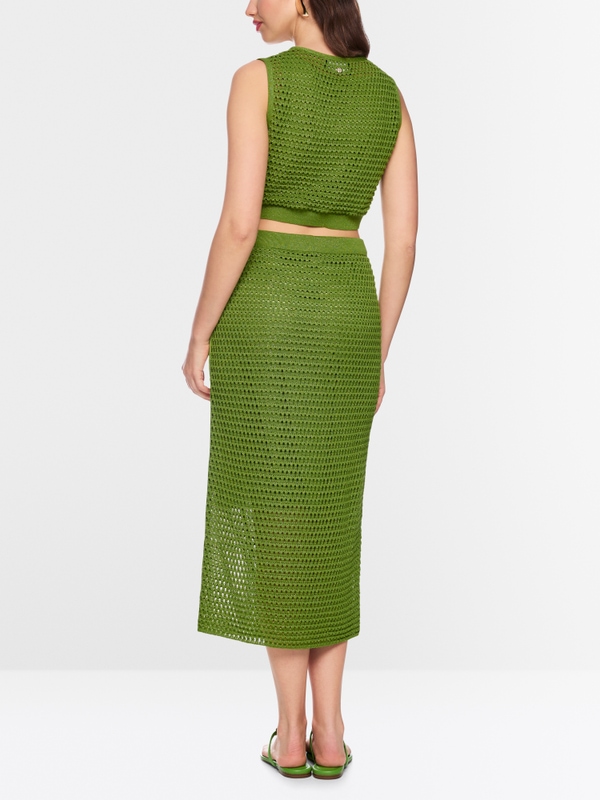 ‘Rethink Together’ openwork dress