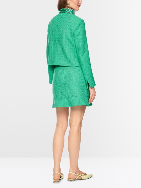 Cotton blend couture jacket