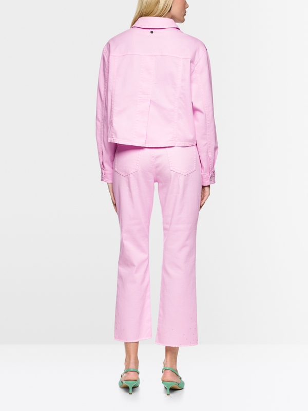 Veste en jean courte en coton stretch