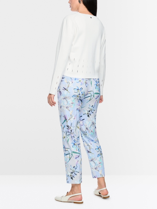 Cardigan with cut-out details