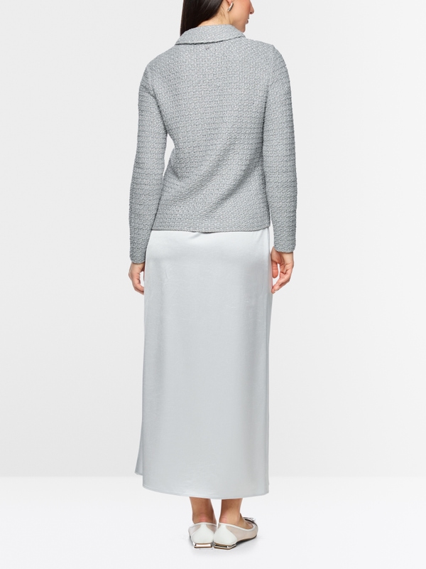 ‘Knitted in Germany’ knitted cardigan