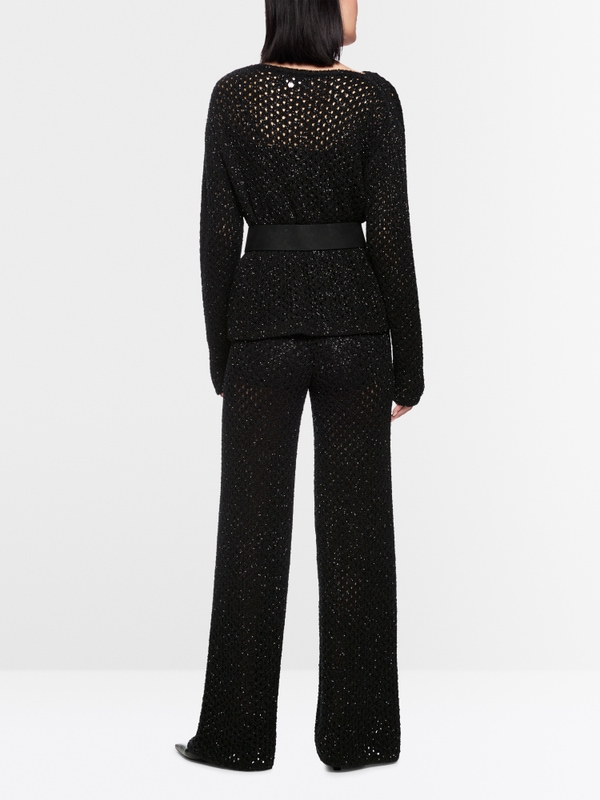 Pull en maille « Knitted in Germany »