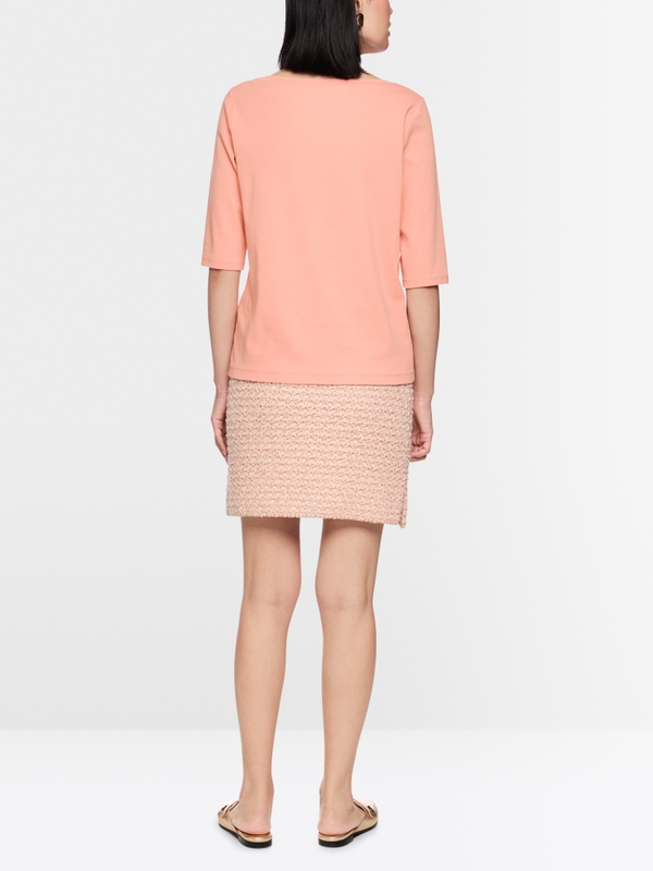 T-shirt à demi-manches avec détails décoratifs