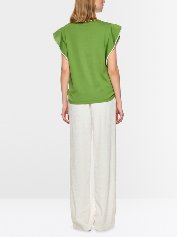 Feminine cotton stretch shirt