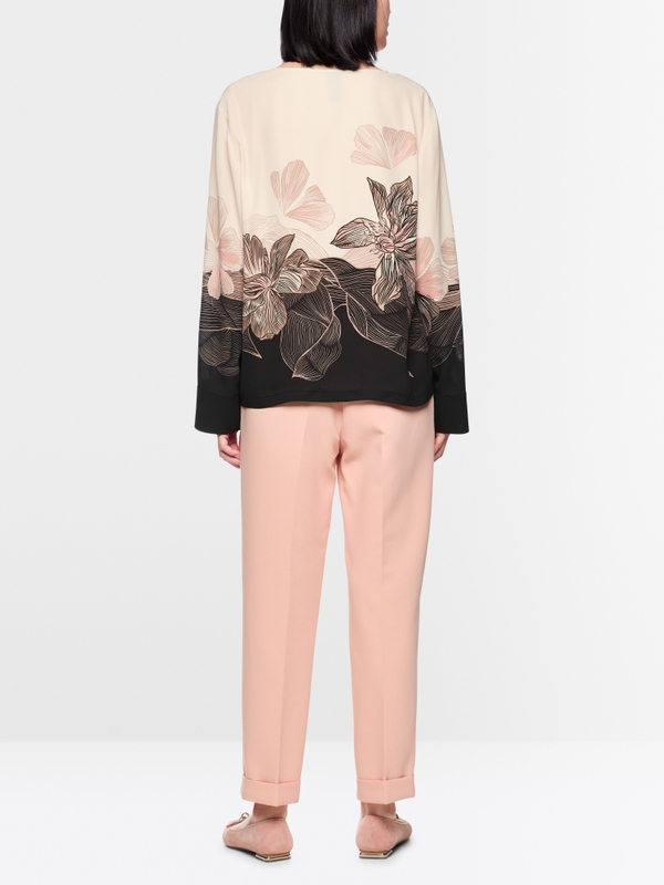‘Rethink Together’ floral print blouse