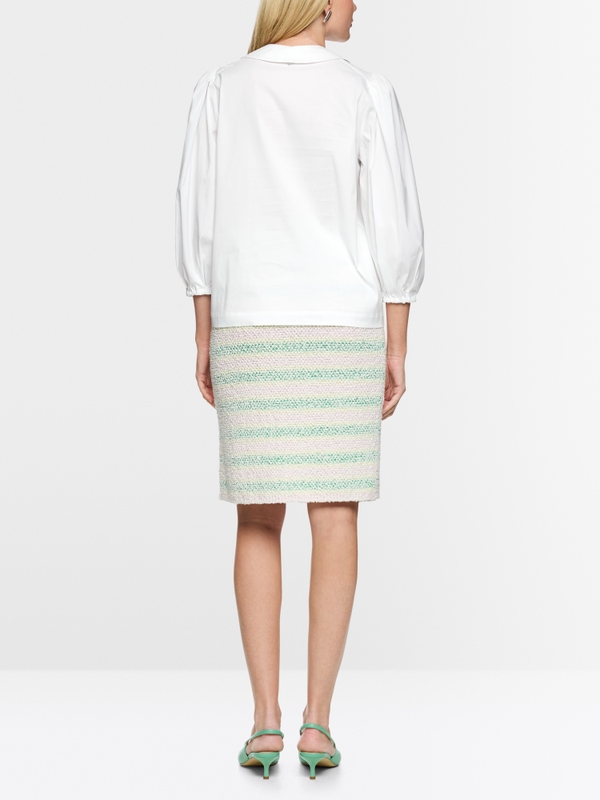 Chemisier à manches volumineuses