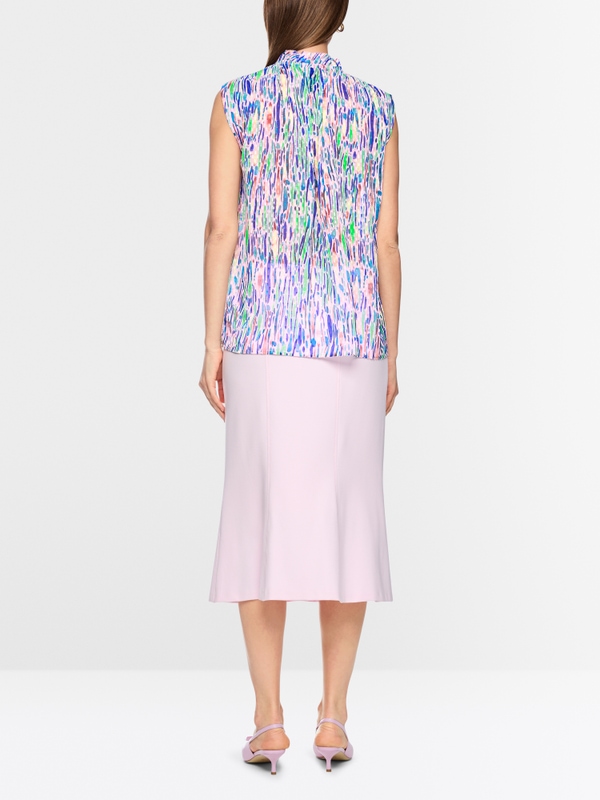 Top féminin à volants