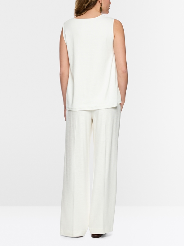 Loose top with shell print