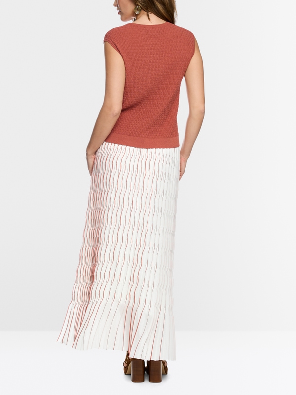 ‘Knitted in Germany’ viscose top