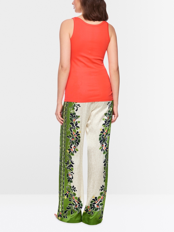 Basic cotton stretch top