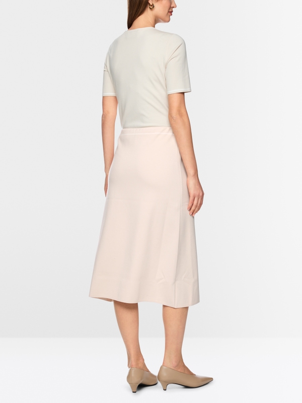 Jupe midi en maille fine "Rethink Together"