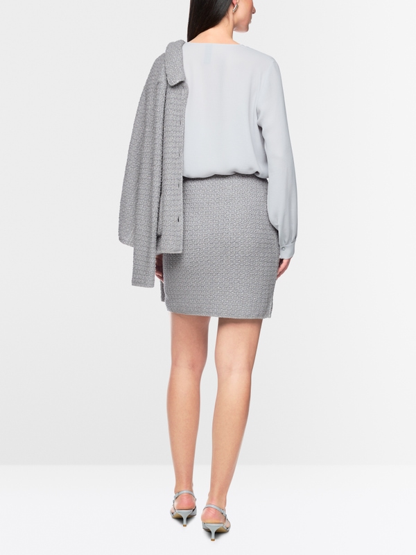 ‘Knitted in Germany’ knitted skirt