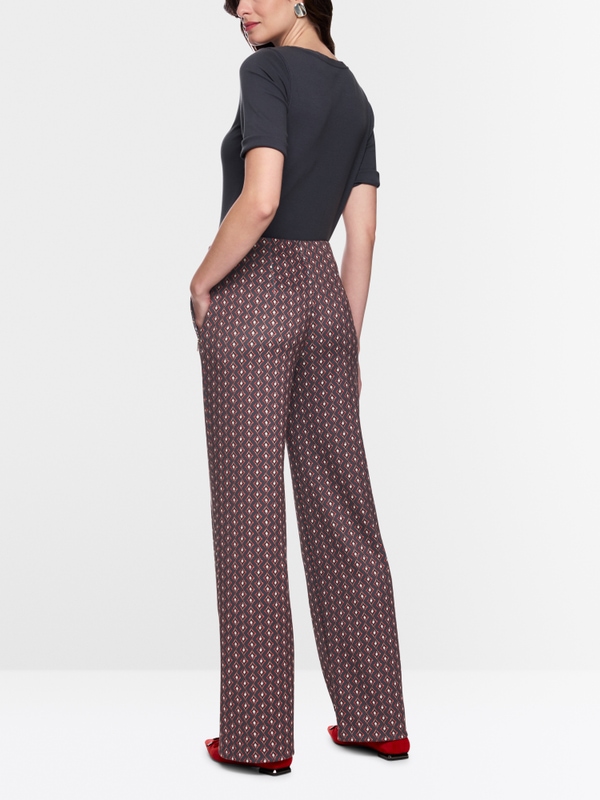 WINDER pull-on trousers with high waist
