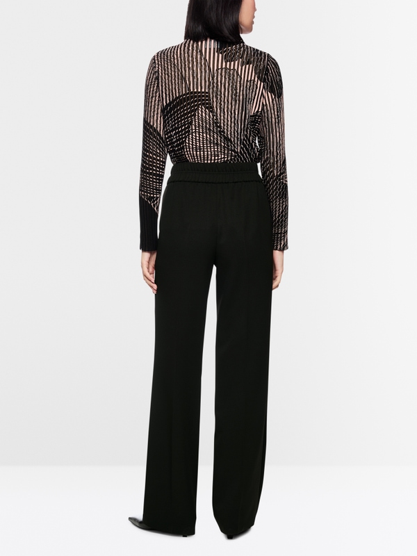 WAHSINGTON wide-fit pull-on trousers
