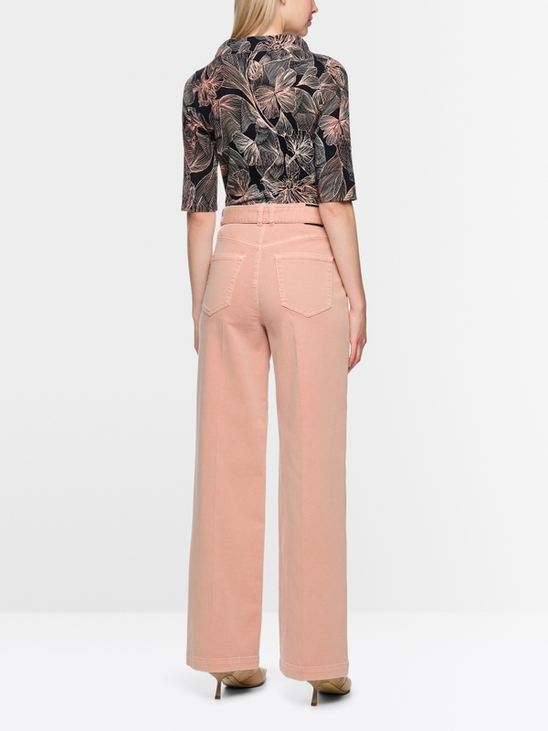 WARRI wide jeans with rhinestone cord