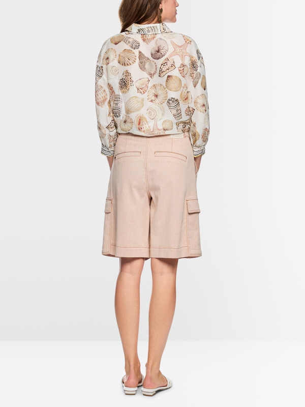 WARANGAL stretch cotton shorts