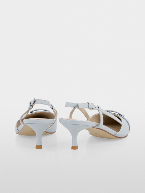 Escarpins élégants en cuir de chèvre