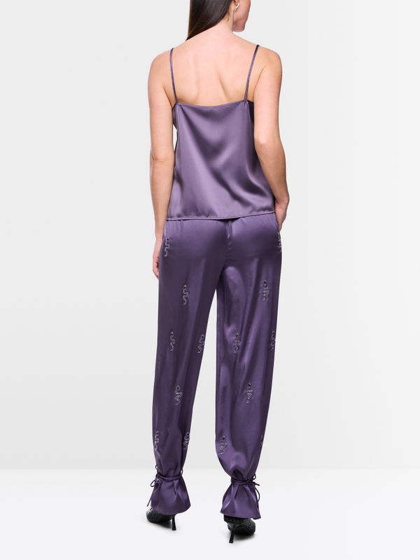 Top festif avec ornements