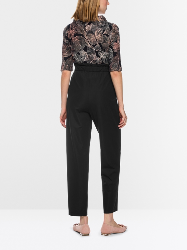 FRANCA pants with paperbag waistband