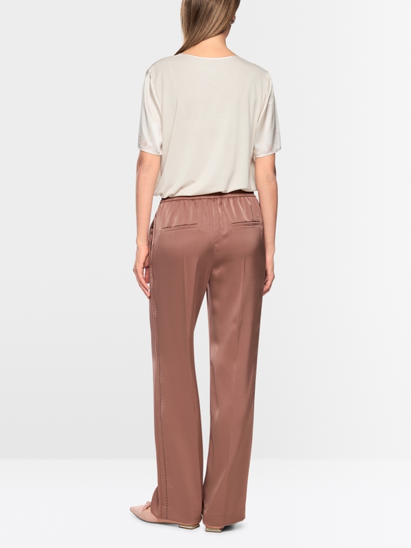 WIDE WASHINGTON pants with drawstring