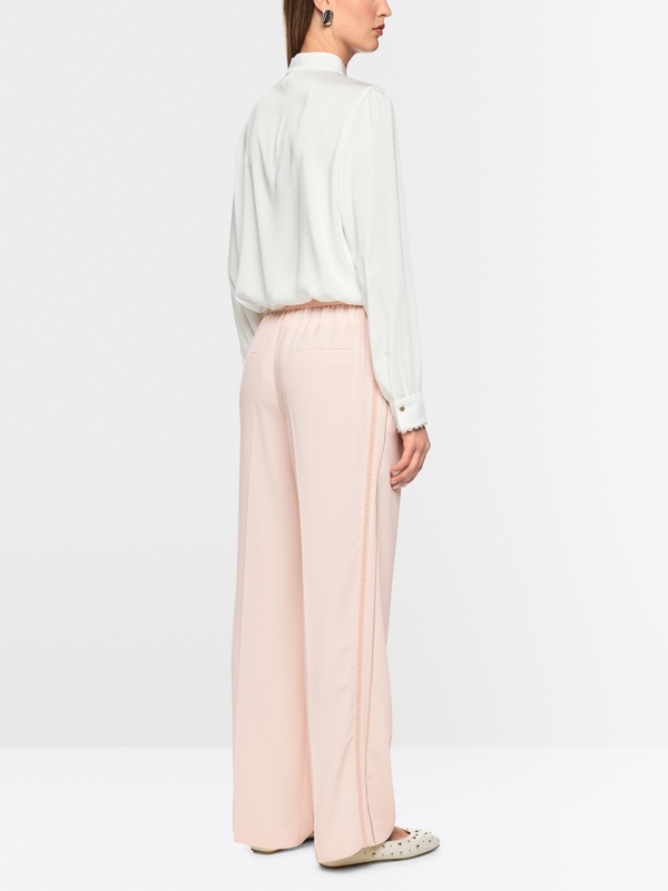 WIDE WASHINGTON pants with drawstring