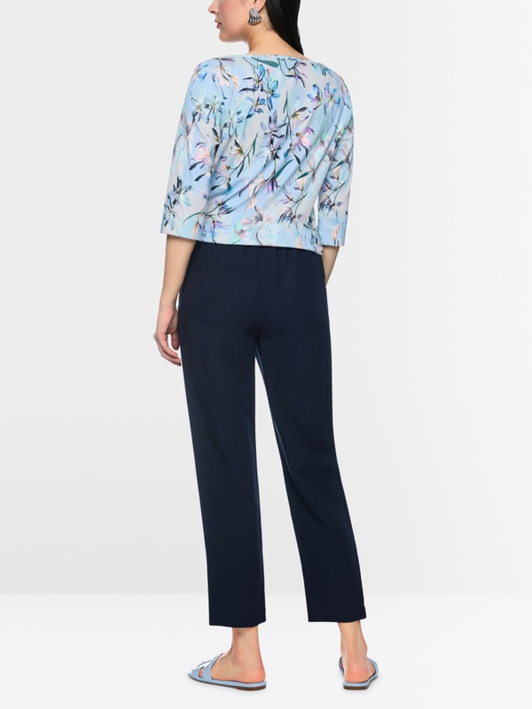 RHODOS viscose-linen jogging trousers