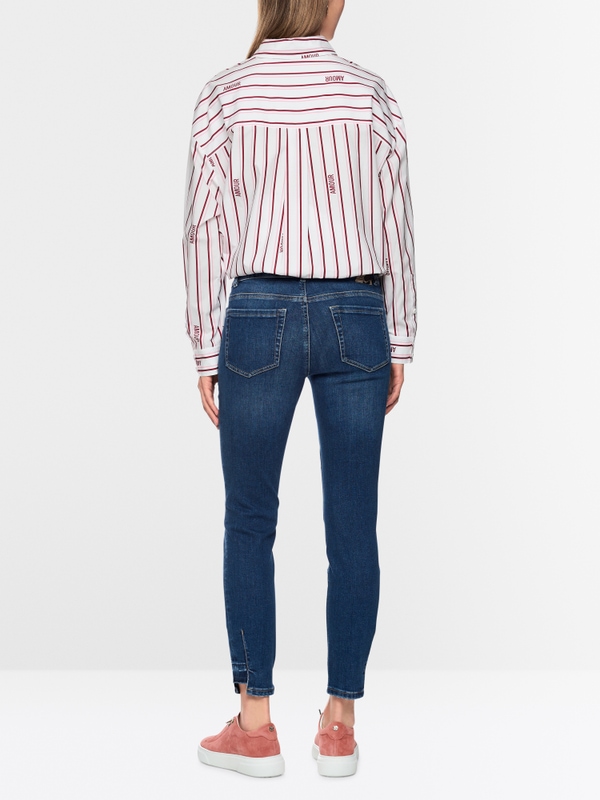 SILVI slim fit jeans with low waist