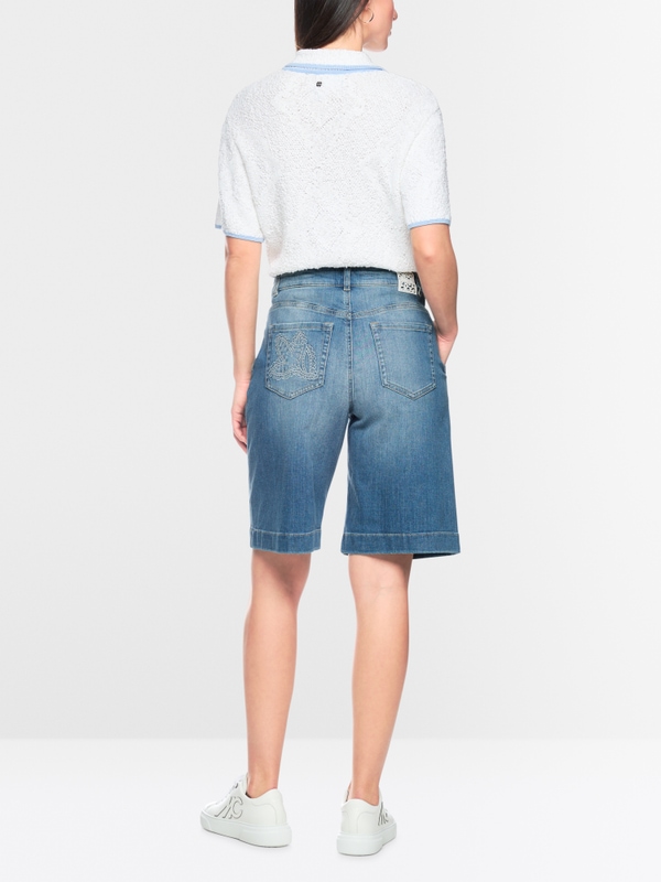 WARANGAL stretch cotton shorts