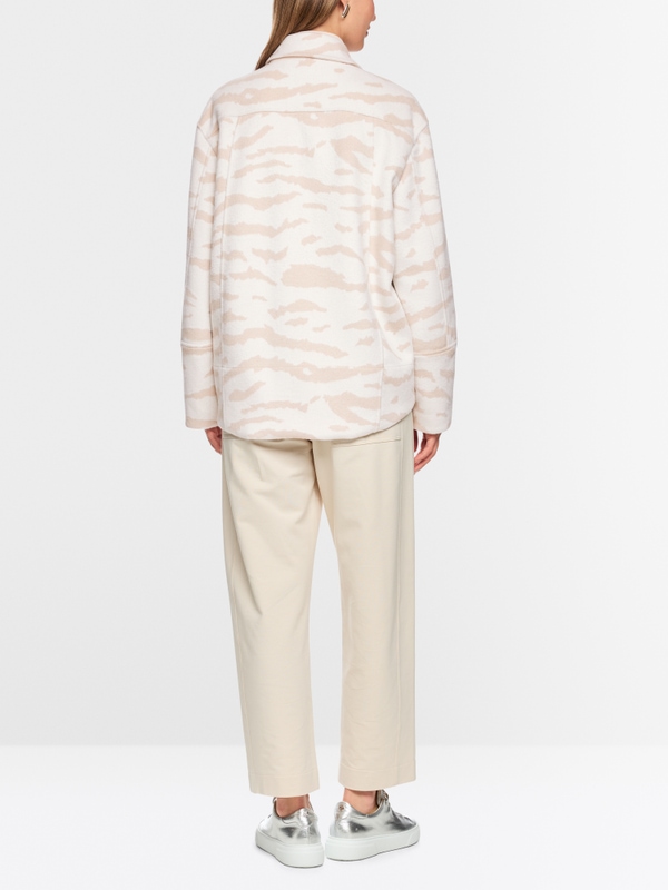 Chemise à imprimé animalier