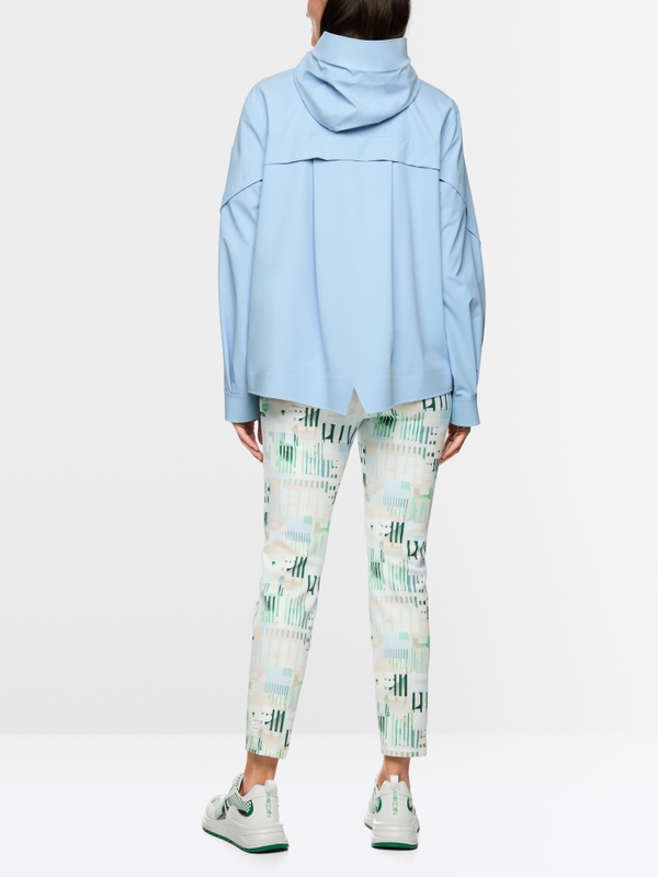 Lightweight outdoor jacket with hood